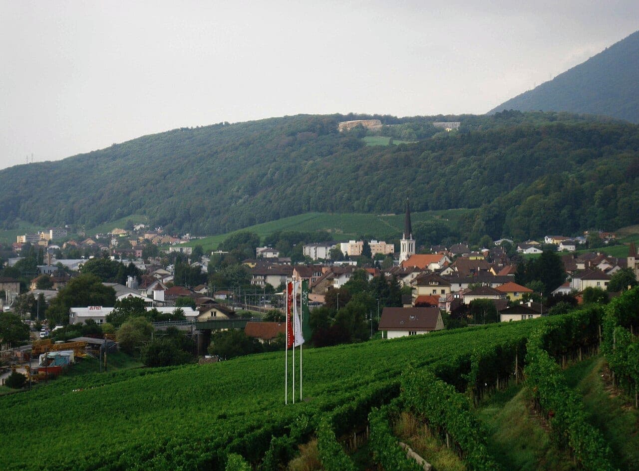 Vue du canton de Neuchâtel